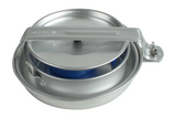 Wildtrak Hiker 1P Essential Mess Kit Aluminium 4 piece Set