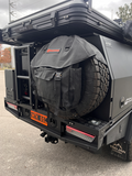Wildtrak Explorer Offroad DLX Wheel Bag | Heavy-Duty Spare Tyre Trash & Gear Storage Bag for 4WD Touring & Camping<br />