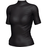 Mirage Women's Short Sleeve Rash Shirt Black