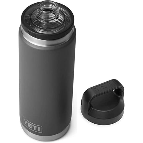 Yeti 26oz Rambler with Chug Cap - Charcoal (769ml)