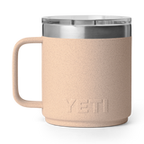Yeti Rambler 10oz (296ml) Stackable Mug with Duraslip Ceramic Lining -Tahini