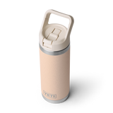 Yeti 18oz Rambler with Straw Cap - Tahini (532ml)