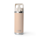Yeti 18oz Rambler with Straw Cap - Tahini (532ml)