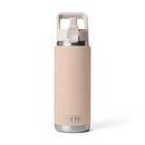 Yeti Rambler 26oz Bottle With Straw Cap -Tahini