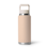 Yeti 36oz Rambler Bottle with Straw Cap - Tahini (1L)