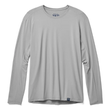 Yeti Crew Neck Sun Shirt Grey