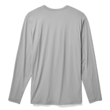 Yeti Crew Neck Sun Shirt Grey