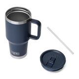 YETI Rambler R30oz Travel Straw Mug Navy