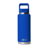 Yeti 36oz Rambler Bottle with Straw Cap - Royal Blue (1L)