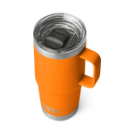 Yeti Rambler 20oz Travel Mug King Crab Orange with Stronghold Lid