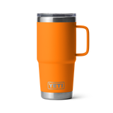 Yeti Rambler 20oz Travel Mug King Crab Orange with Stronghold Lid
