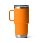 Yeti Rambler 20oz Travel Mug King Crab Orange with Stronghold Lid