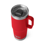 Yeti Rambler Travel Mug 20oz Rescue Red with Stronghold Lid