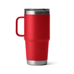 Yeti Rambler Travel Mug 20oz Rescue Red with Stronghold Lid