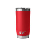 Yeti Rambler 20oz Tumbler with Mag Slider Lid Rescue Red (591ml)