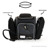 Rugged Xtremes The Operator Insulated Mealprep, Crib Bag and Backpack Black