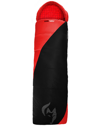 Blackwolf Campsite Series Sleeping Bag 0 Deg Red