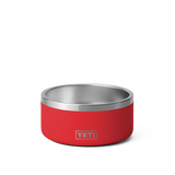Yeti Boomer 4 Dog Bowl Rescue Red