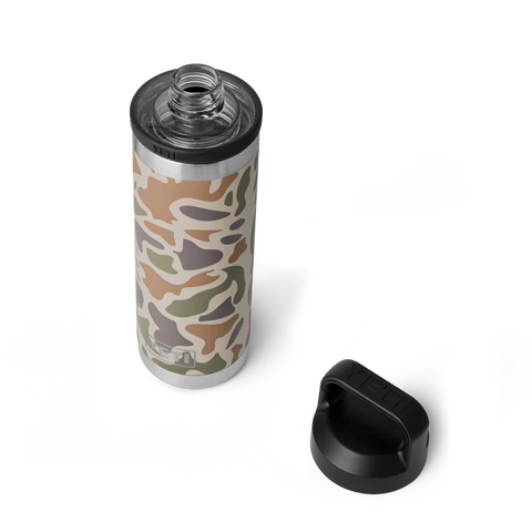 Yeti 18oz Rambler with Chug Cap - Tan Camo (532ml)