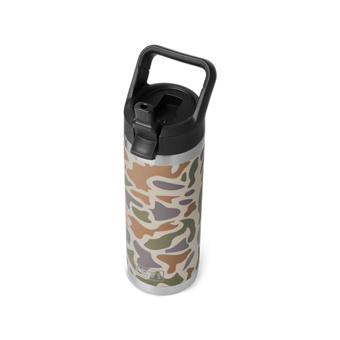 Yeti 18oz Rambler with Straw Cap - Tan Camo (532ml)