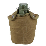 Wildtrak 1 Quart Water Canteen with Cover - Military Green