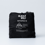Blackwolf Duffle Pack 70L Jet Black