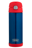 Thermos 470ml Kids Funtainer Drink Bottle Red/Blue