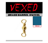 Vexed Brass barrel Swivel