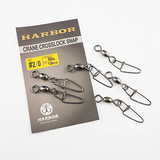 Harbor Black Crane Crosslock Snap