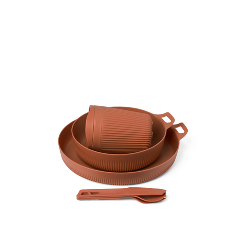 Sea To Summit Horizon Dinnerware Set Red