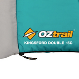 OZtrail Kingsford Double Sleeping Bag +5C