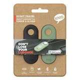 Knog Scout Travel Smart Luggage Tag Finder Alarm 2PK