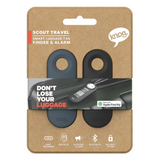 Knog Scout Travel Smart Luggage Tag Finder Alarm 2PK
