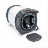Quest Outdoors Core 1250 Lumen Rechargeable Lantern with Powerbank and Bluetooth Speaker