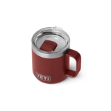 Yeti Rambler 10oz (296ml) Stackable Mug with Duraslip Ceramic Lining -Stag Red