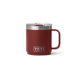 Yeti Rambler 10oz (296ml) Stackable Mug with Duraslip Ceramic Lining -Stag Red