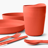 Sea to Summit Passage Dinner Set 7pce Orange