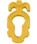 Oztrail Screw-In Aluminium Peg Clips Medium Pack of 4