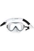 Mirage Phantom Silicon Mask & Snorkel White