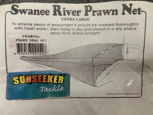 Sunseeker Swanee XL Prawn Drag Net