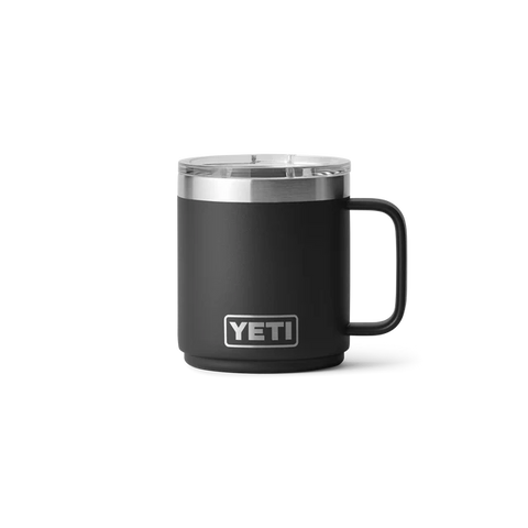 Yeti Rambler 10oz (296ml) Stackable Mug with Duraslip Ceramic Lining -Black