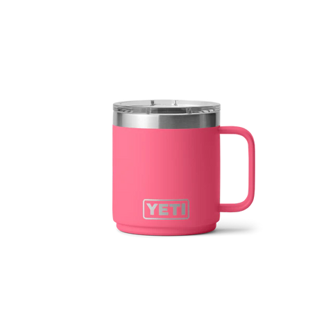 Yeti Rambler 10oz (296ml) Stackable Mug with Duraslip Ceramic Lining -Tropical Pink