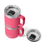 Yeti Rambler 10oz (296ml) Stackable Mug with Duraslip Ceramic Lining -Tropical Pink