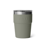 Yeti Rambler 16oz Stackable Cup Pampa Green