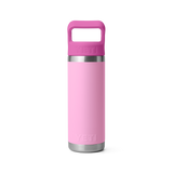 Yeti 18oz Rambler with Straw Cap - Pink/Wildflower (532ml)