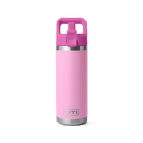 Yeti 18oz Rambler with Straw Cap - Pink/Wildflower (532ml)