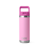 Yeti 18oz Rambler with Straw Cap - Pink/Wildflower (532ml)