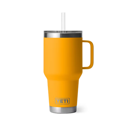 Yeti Rambler 35oz Mug w/ Straw Cap - Beekeeper