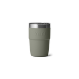 Yeti 8oz Rambler Stackable Cup with Duraslip Ceramic Lining -Pampa Green