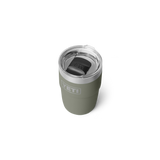Yeti 8oz Rambler Stackable Cup with Duraslip Ceramic Lining -Pampa Green